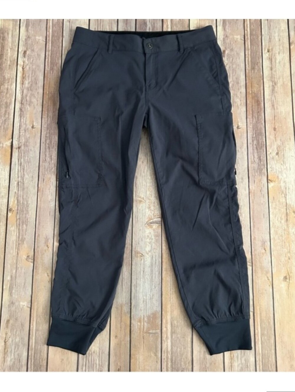 Prana Gray Cropped Jogger Pants | Size 6